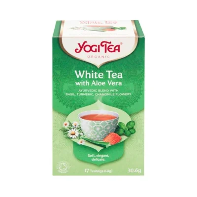tea YOGI TEA organic 17pcs 30.6g - White Tea with Aloe Vera