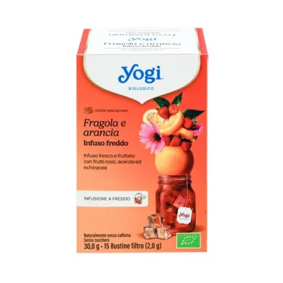 tea YOGI cold brew 15X2g (30g) - Strawberry & Orange