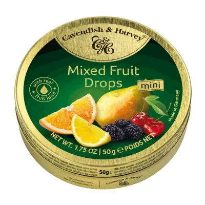 Cavendish & Harvey Mixed Fruit Drops 50g