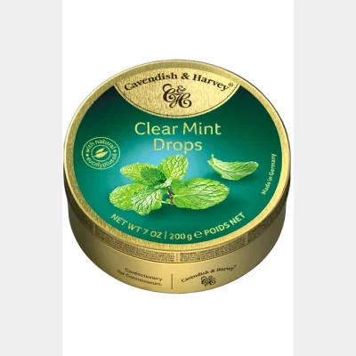 C&H Clear Mint Drops 200G