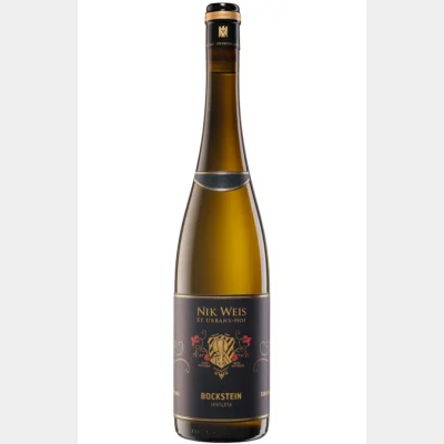 Nik Weis - Bockstein Spätlese Riesling "Grosse Lage" Black Label 8% 2018 75cl