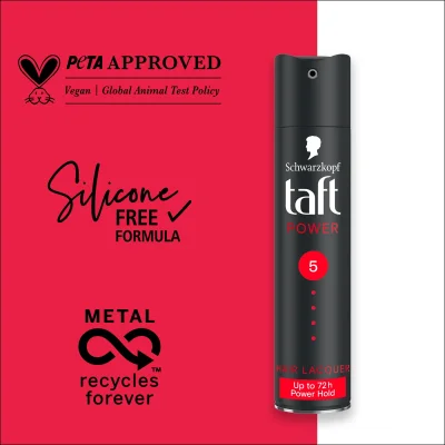 Taft Hairspray Power Caffeine 250ml