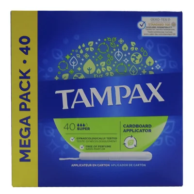 Tampax 40 u. Super.