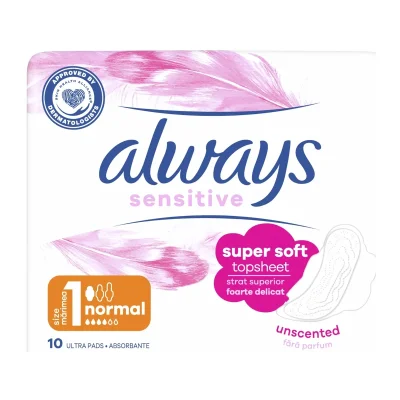 Always Sensitive Ultra Normal 10 Count