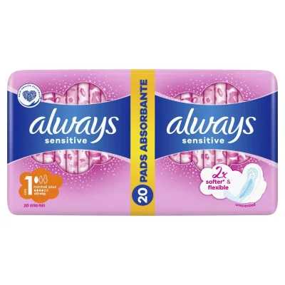 Always Ultra Sensitive Normal Duo 20 Pads