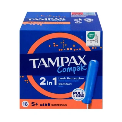 TAMPAX Compak tampons 16pcs - Super plus