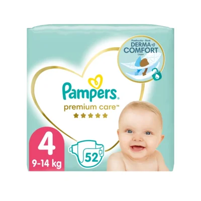 Pampers premium care 52 cp