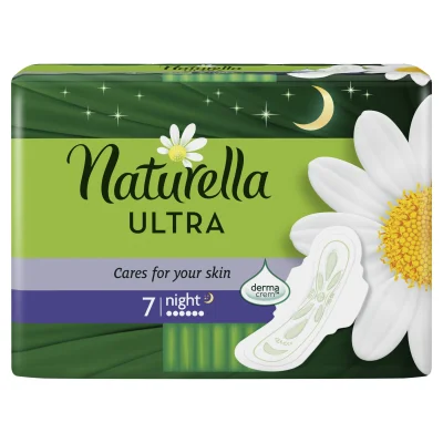 Naturella Ultra Hygienic Pads Camomile Night 7pcs
