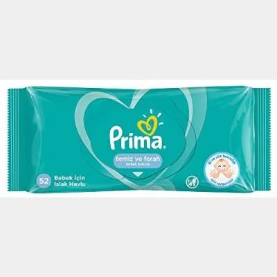 Pampers Prima Wet Towel  52 pc