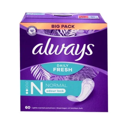 ALWAYS Dailies Fresh & Protect 60pcs - Normal