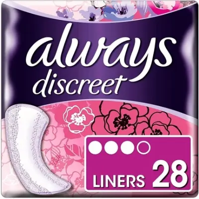 Always Discreet Liners Normal 28 pieces
