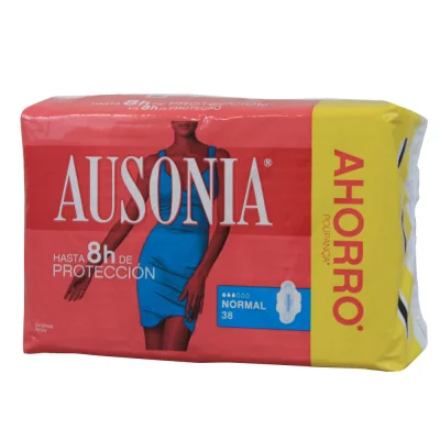 Ausonia sanitary 38 u. Normal with wings.