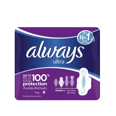 Always Ultra Super Plus Sanitary Pads Size 2 8 Pieces