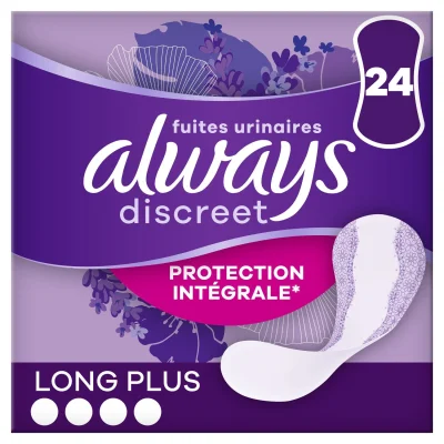 Always Discreet Liners Long 24 pieces
