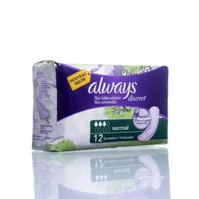 Always Discreet Pads 12 Pieces