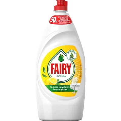 Fairy Dishwashing Liquid Lemon 900ml
