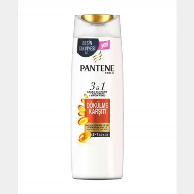 Pantene 3 in 1 Anti Shedding  Shampoo  470 ml
