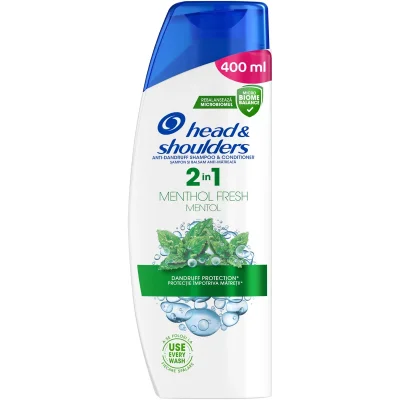 Head & Shoulders Shampoo 2in1 Menthol 400ml