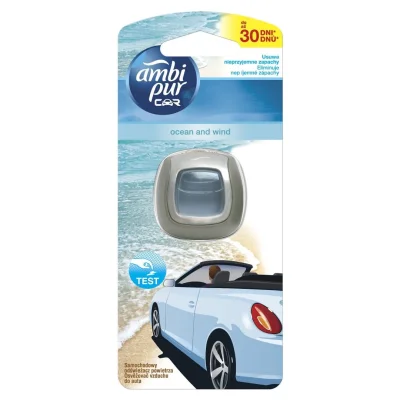 Ambi Pur Car Air Freshener Ocean Mist 2ml