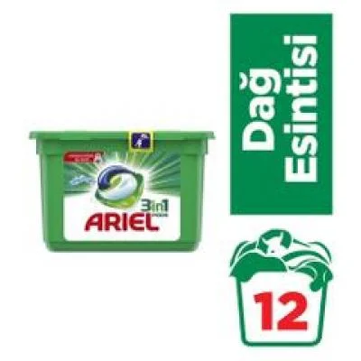 Ariel Capsul Mountain Breeze 12 pc