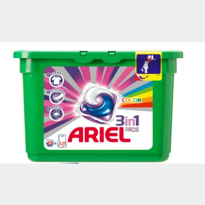 Ariel Capsul Bright Color  15 pc