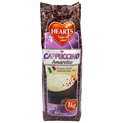Hearts Cappuccino Amaretto 1kg