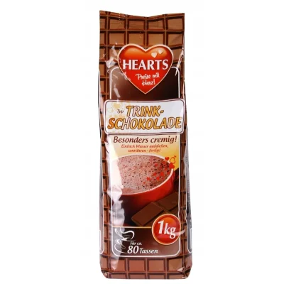 Hearts Cappuccino Chocolate Drink 1kg
