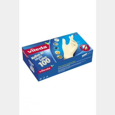 Vileda Disposable Glove (Small-Medium) 100 pc