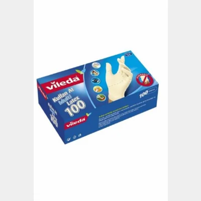 Vileda Disposable Glove (Medium-Large) 100 pc