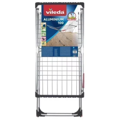VILEDA ALUMINIUM CLOTHES AIRER 100% IN AND OUT