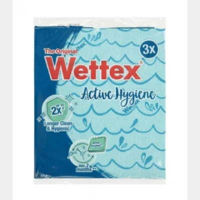VILEDA WETTEX ΣΠΟΓΓΟΠΕΤΣΕΤΑ HYGIENE No1 ΣΕΤ 3ΤΕΜ