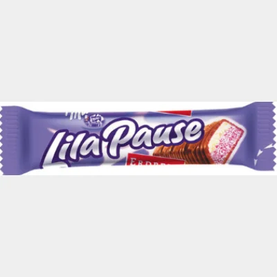 Milka Wafer Lilac Pause Bar Strawberry  34 gr