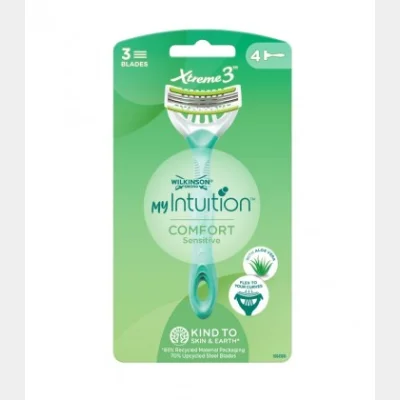 WILKINSON WOMEN'S RAZOR BLADES XTREME 3 SENSITIVE 4T X7