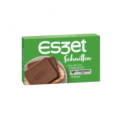 Eszet Schnitten Milk Chocolate Hazelnut 75g