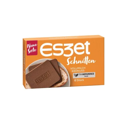 Eszet Schnitten Milk Chocolate Peanut 75g