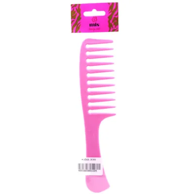 MIS HAIR COMB WITH HANDLE PERMANANT