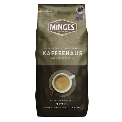 Minges Caffe Crema Vienna Coffee Beans 1000g