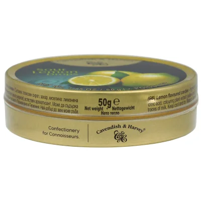 Cavendish & Harvey Sour Lemon Drops 50g