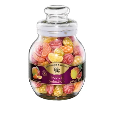 Cavendish & Harvey Tropical Selection Jar 966g