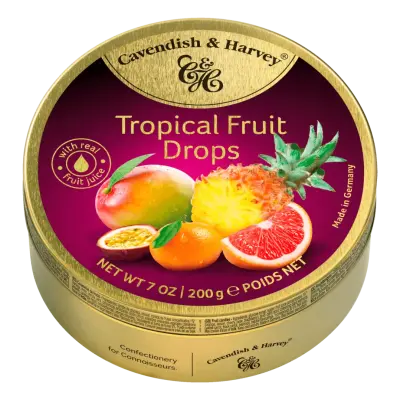 Cavendish & Harvey Tropical Fruit Drops 200g