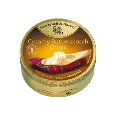 Cavendish & Harvey Creamy Butterscotch Drops 175g
