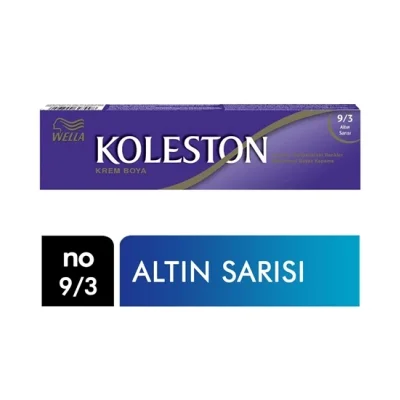 Koleston Hair Color 9.3 Golden Blonde
