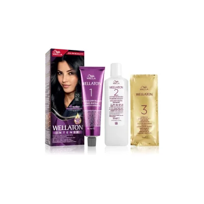 Wella Wellaton Hair Color Intense 2/0 Black