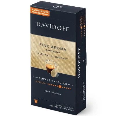 Davidoff 10CAPS. (55G) NESPRESSO FINE AROMA ESPRESSO /10