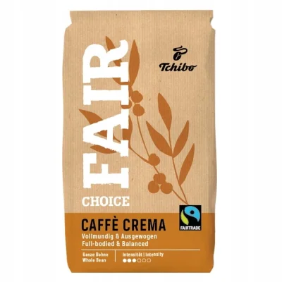 Tchibo Fair Choice Caffe Crema Coffee Beans 1kg