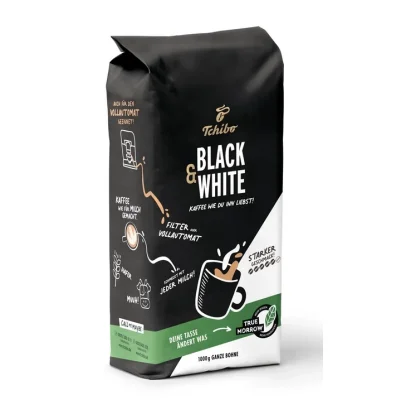 Tchibo Black & White Coffee Beans 1kg