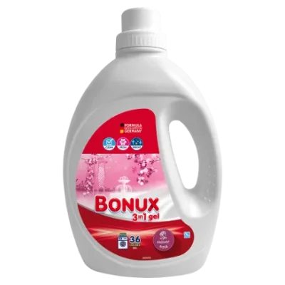 Bonux Gel Radiant Rose 36 Washes 1.8L