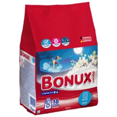 Bonux Automat White Lilac 18 Capsules 1.17kg