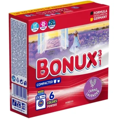 Bonux Automat Caring Lavender 6 Capsules 0.39kg