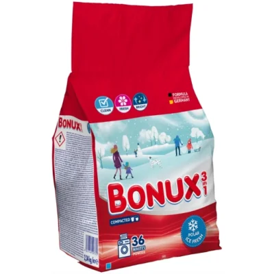 Bonux Auto Polar Ice Fresh 36 Capsules 2.34kg